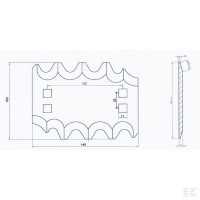 Nóż paszowozu FARESIN | poltechparts.pl