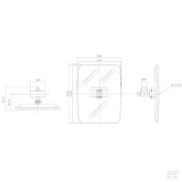 Lusterko zewnętrzne CA6480025 | poltechparts.pl