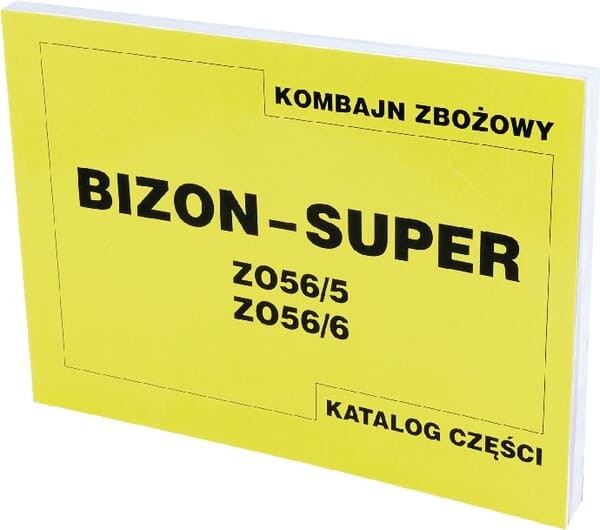 Katalog części Kombajn zbożowy, pasuje do Bizon, Z-056