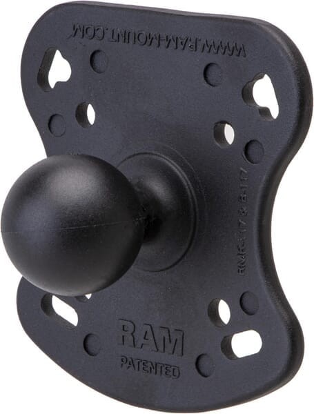 Uchwyt montażowy z kulką gumową 1.5" RAM