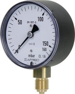 Manometr ø62 mm, przyłącze 1/4"
