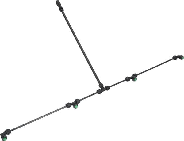 Lanca opryskiwacza, tworzywo sztuczne, z 4 dyszami fanjet, max 4 bar