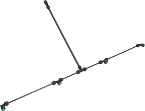 Lanca opryskiwacza, tworzywo sztuczne, z 4 dyszami fanjet, max 4 bar