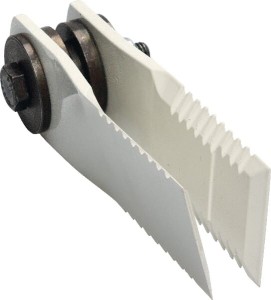 Zestaw noży do rozdrabniania słomy, twarda powłoka