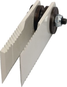 Zestaw noży do rozdrabniania słomy, twarda powłoka