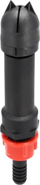 Dysza rotacyjna, 3 stopniowa z gwintem zewnętrznym 1/2" + króciec na wąż 13 mm