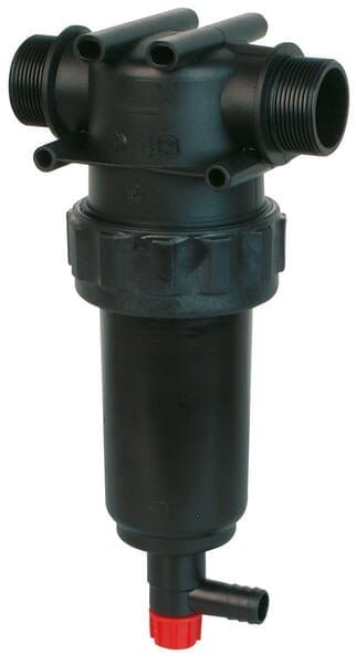 Filtr ciśnieniowy 1 1/4" gwint zew. 200 l/min 50-siatkowy