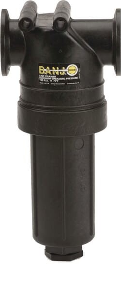 1 1/2" Flanged T Strainer-Headbowl