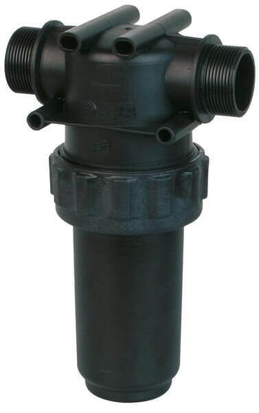 Filtr ciśnieniowy 1 1/2" gwint zew. 280 l/min 50-siatkowy