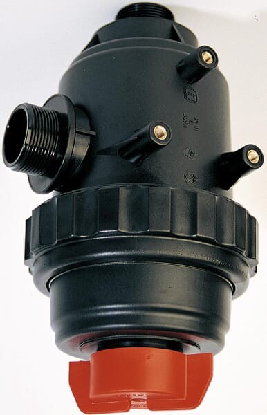 Filtr zasysający 1 1/2" gwint zew. 180 l/min 50-siatkowy