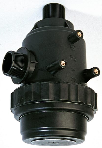 Filtr zasysający 1 1/2" gwint zew. 180 l/min 50 Mesh