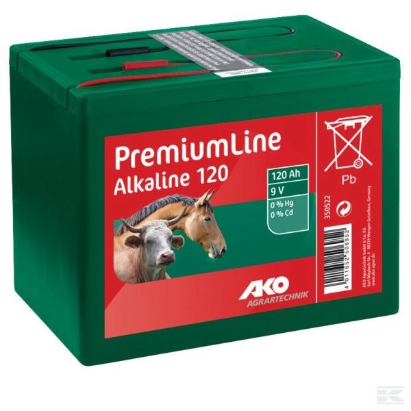 Bateria alkaliczna do elektryzatora, 9 V,… | poltechparts.pl