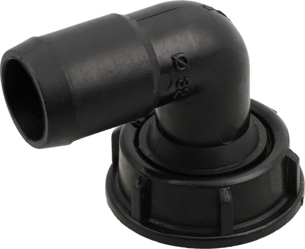 Złączka kątowa z nakrętką 32mm