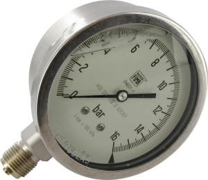 Manometr 0-16 bar przyłącze dolne 1/2"