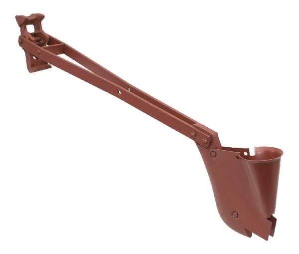 Redlica wysiewająca uchwyt żeliwny, długa 550 mm