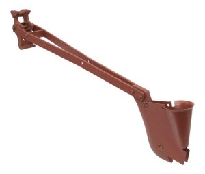Redlica wysiewająca uchwyt żeliwny, długa 550 mm