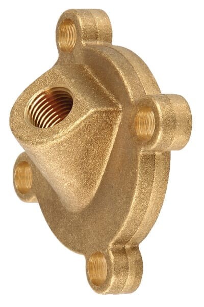 Przyłącze manometru 1/4" BSP mosiężne