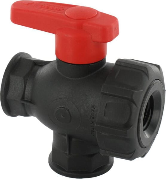 Zawór kulowy 1/2" 3-drożny