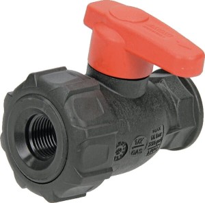 Zawór kulowy1/2", 2-drogowy