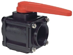 Zawór kulowy 2-drog. 1" 16 bar