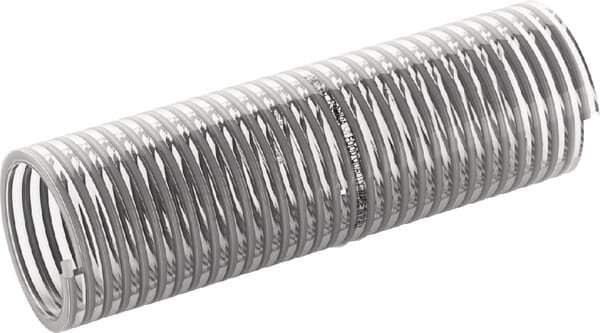 Wąż ssawno - tłoczny PCW uniwersalny ze spiralą Mèrlett, 45 mm