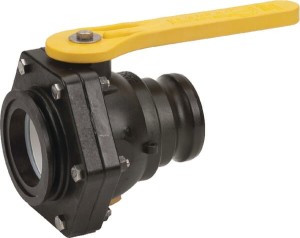 Zawór kulowy 2-drożny kołnierz 3” x Camlock element V 3”