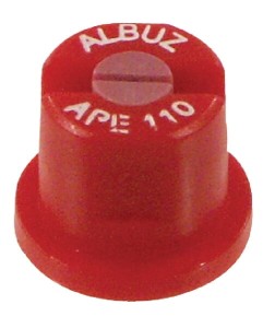 Rozpylacz płaskostrumieniowy APE 110° 03 czerwony ceramiczny Albuz