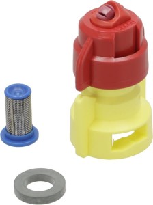 Rozpylacz eżektorowy dwustrumieniowy TDVR 110° 02 zielony ceramiczny Agrotop