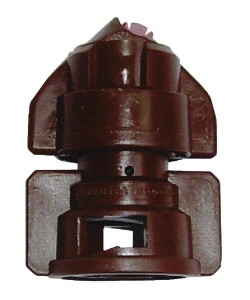 Rozpylacz eżektorowy dwustrumieniowy TDHS 110° 05 brązowy ceramiczny Agrotop
