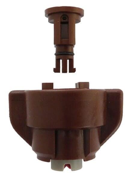 Rozpylacz eżektorowy TD 60° 05 brązowy/szary ceramiczny Agrotop