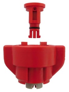Rozpylacz eżektorowy TD 60° 04 czerwony/szary ceramiczny Agrotop