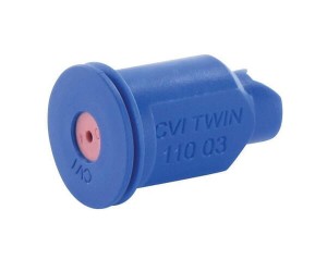 Rozpylacz eżektorowy dwustrumieniowy CVI TWIN 110° 03 niebieski ceramiczny Albuz