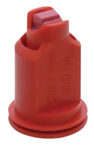 Rozpylacz eżektorowy dwustrumieniowy CVI TWIN 110° 04 czerwony ceramiczny Albuz