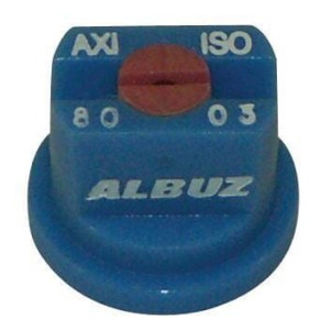Rozpylacz płaskostrumieniowy AXI 80° 03 niebieski ceramiczny Albuz