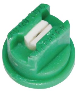 Rozpylacz płaskostrumieniowy AD 120° 015 zielony ceramiczny Lechler
