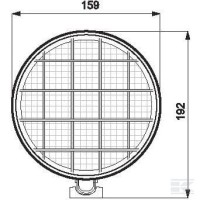 Lampa robocza okrągła | poltechparts.pl