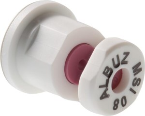 Rozpylacz płaskostrumieniowy MSI 160° 08 biały ceramiczny Albuz