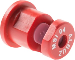 Rozpylacz płaskostrumieniowy MSI 160° 04 czerwony ceramiczny Albuz
