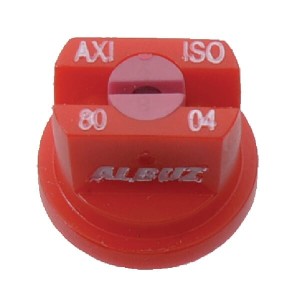 Rozpylacz płaskostrumieniowy AXI 80° 04 czerwony ceramiczny Albuz