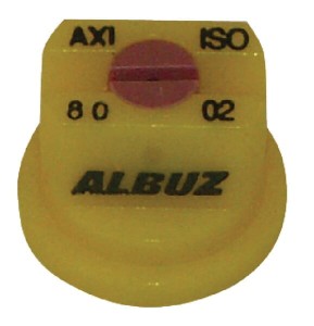 Rozpylacz płaskostrumieniowy AXI 80° 02 żółty ceramiczny Albuz