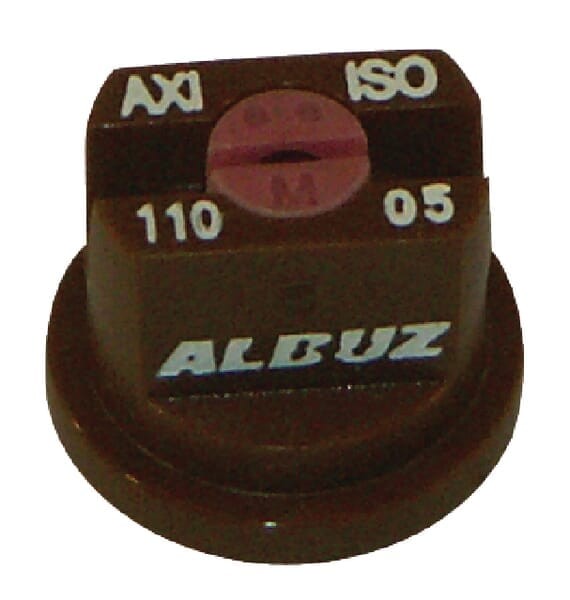 Rozpylacz płaskostrumieniowy AXI 110° 05 brązowy ceramiczny Albuz