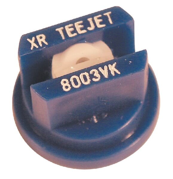 Rozpylacz płaskostrumieniowy XR 80° 03 niebieski ceramiczny TeeJet