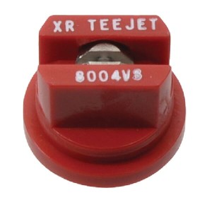 Rozpylacz płaskostrumieniowy XR 80° 04 czerwony ze stali szlachetnej TeeJet