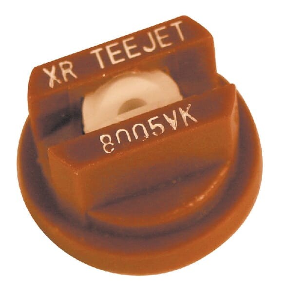 Rozpylacz płaskostrumieniowy XR 80° 05 brązowy ceramiczny TeeJet