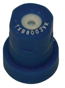 Rozpylacz wirowy o pustym stożku TXB 80° 03 niebieski ceramiczny TeeJet