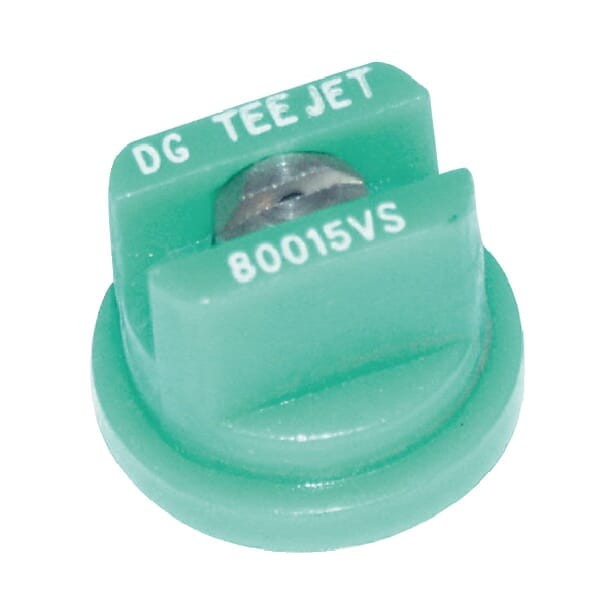Rozpylacz płaskostrumieniowy DG 80° 015 zielony ceramiczny TeeJet