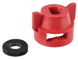Nozzle cap with Gasket SW 8  red