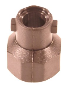 Adapter pokrywki dyszy, gwint, bagnet, czarny, Arag