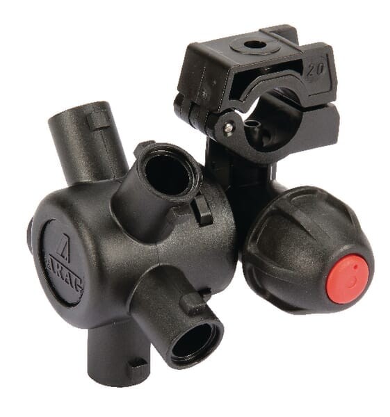 Uchwyt dyszy pięcioczęściowy do rury 20 mm