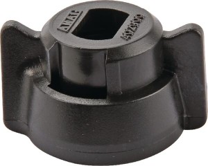 Pokrywka dyszy, bagnet, SW8, czarny, z uszczelką, 25 szt., Arag